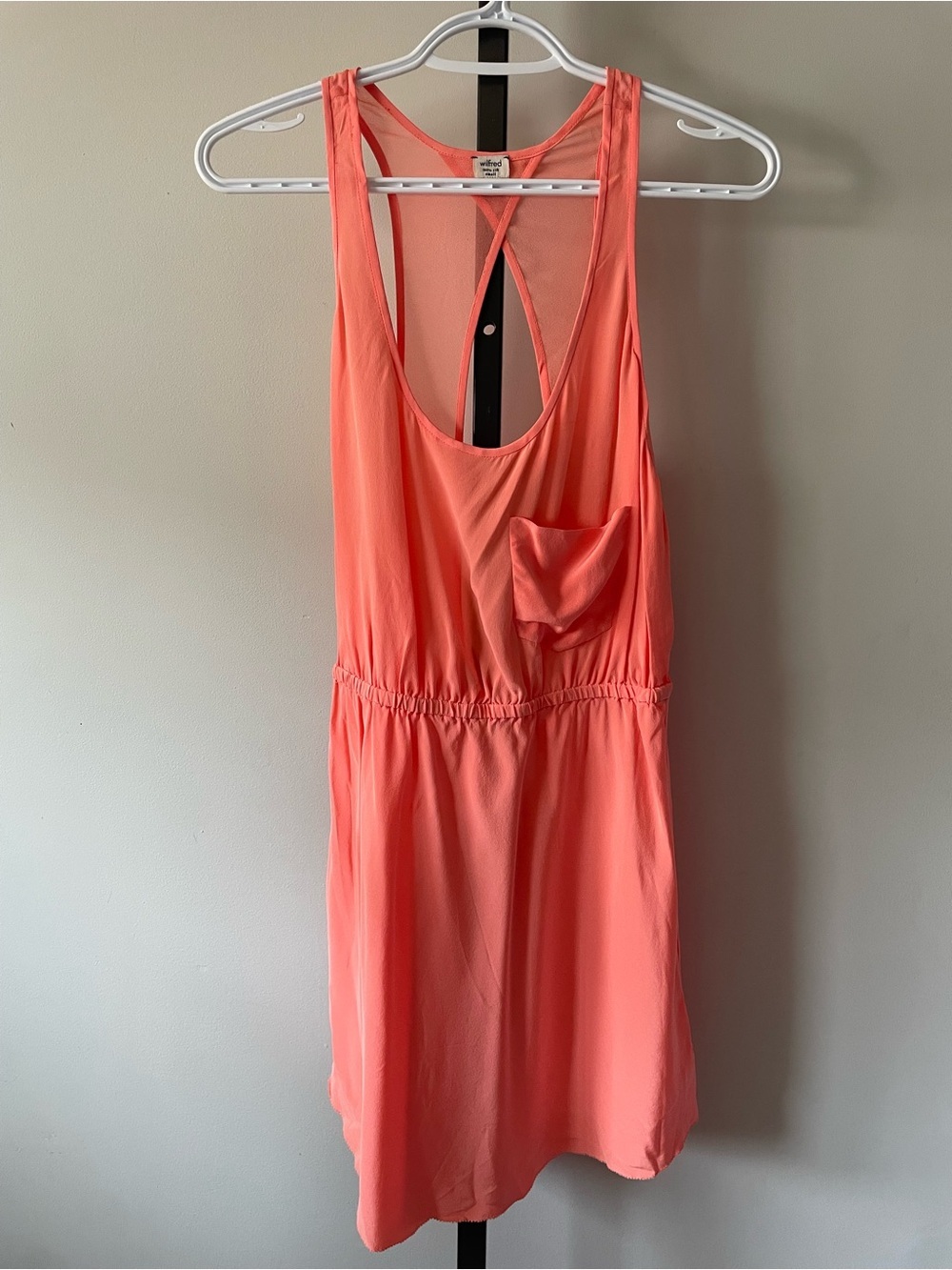NEW Wilfred 100% Silk Victiore Dress Coral Breezy